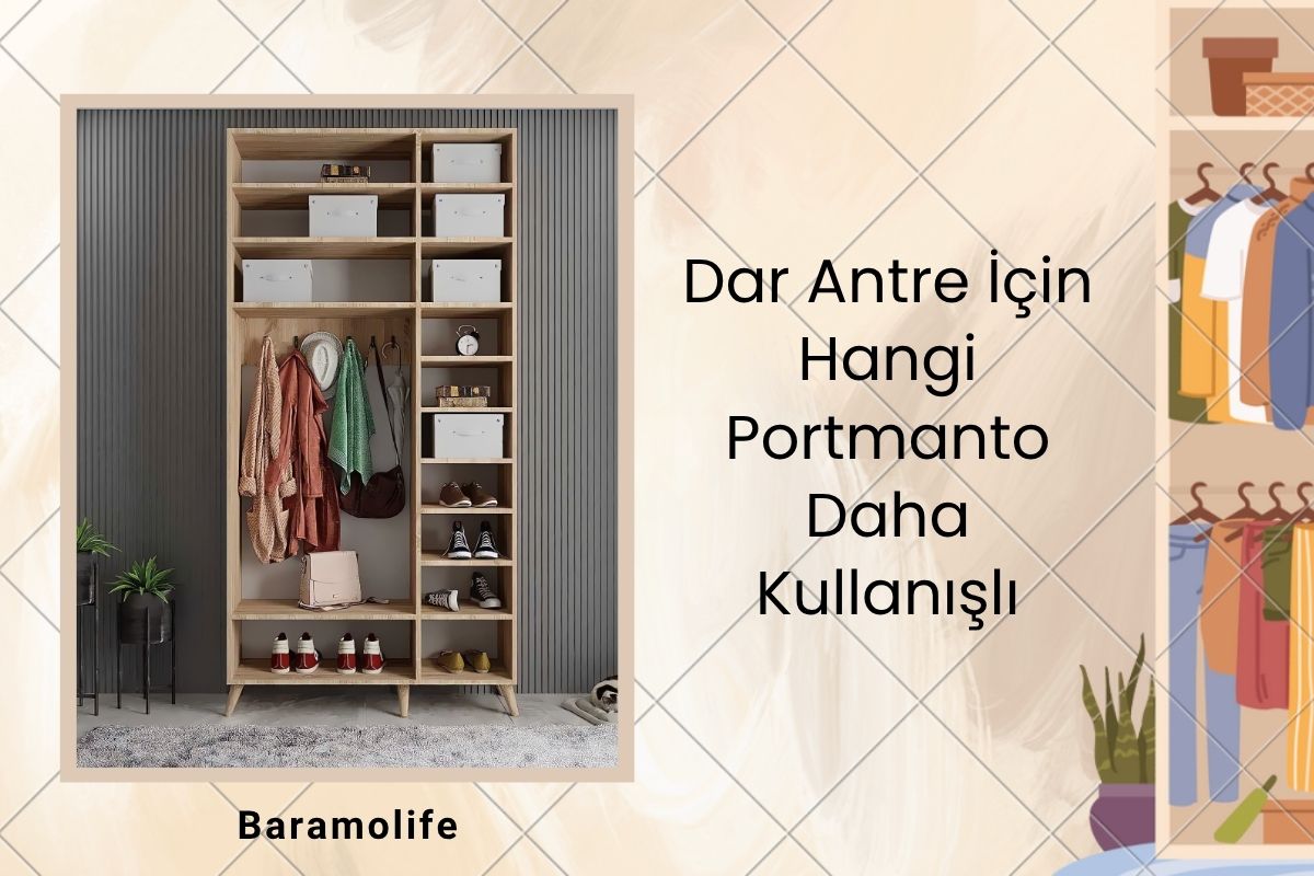 Dar Antre İçin Hangi Portmanto Daha Kullanışlı Dar Antre İçin Hangi Portmanto Daha Kullanışlı