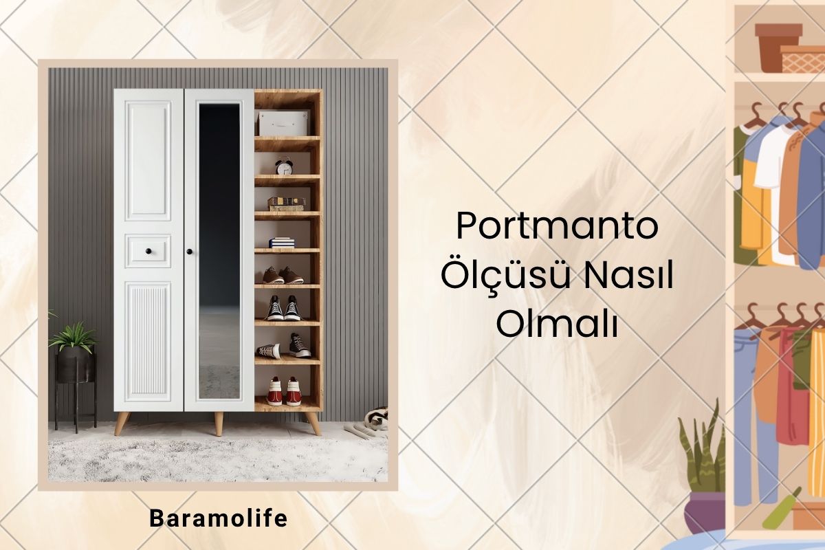 Portmanto Ölçüsü Nasıl Olmalı Portmanto Ölçüsü Nasıl Olmalı