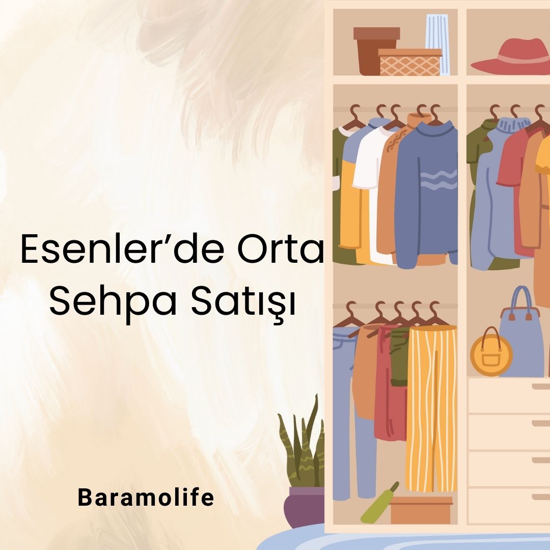 Esenler’de Orta Sehpa Satışı